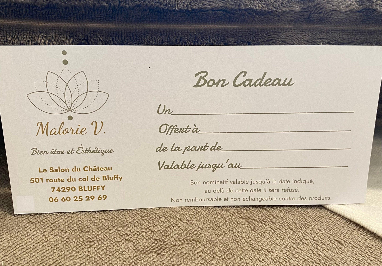Bon cadeau - MalorieV