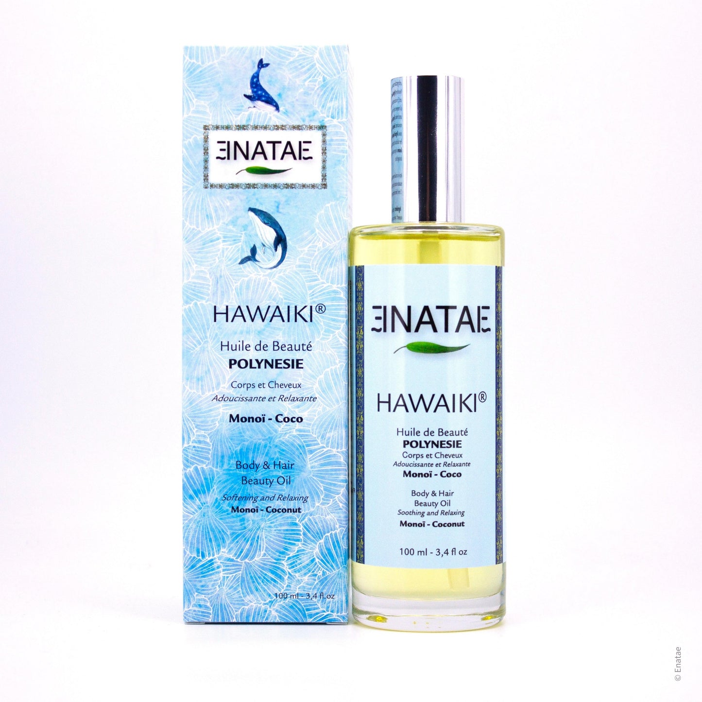 Huile de Beauté corps - HAWAIKI - Monoî Coco - MalorieV