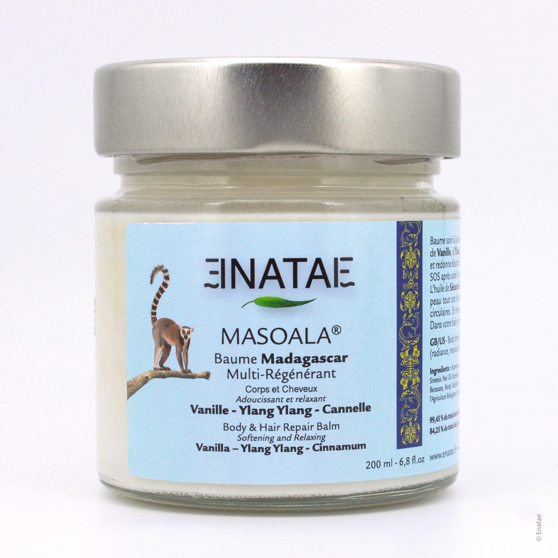 Baume Soin Corps - MASOALA - Vanille Ylang Ylang Cannelle - MalorieV