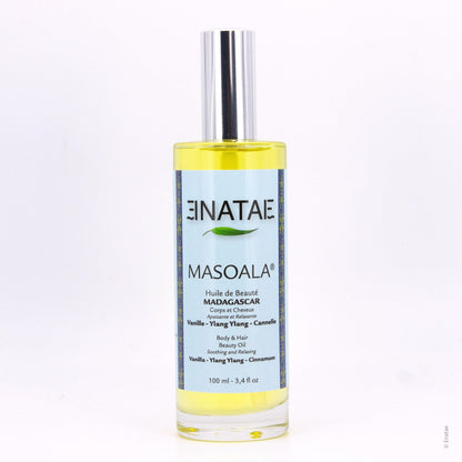 Huile de Beauté corps - MASOALA - Vanille Ylang Ylang Canelle - MalorieV