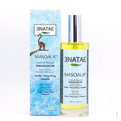 Huile de Beauté corps - MASOALA - Vanille Ylang Ylang Canelle - MalorieV