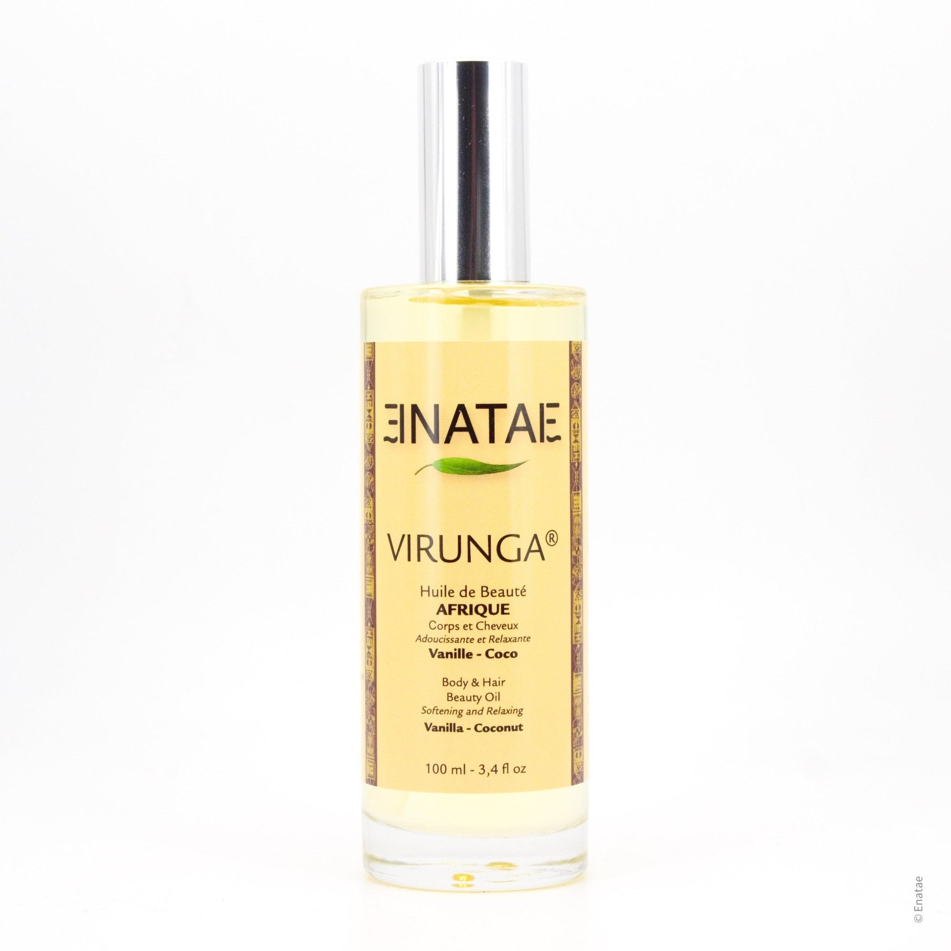 Huile de Beauté corps - VIRUNGA - Vanille Coco - MalorieV